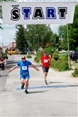 Beh mestom Leopoldov 2022 - dekoratívna grafika