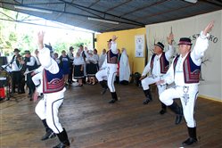 Leopoldovské hody - Folklórne Mestečko, dekoratívna grafika