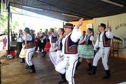 Leopoldovské hody - Folklórne Mestečko, dekoratívna grafika