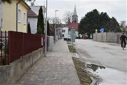 Kukučínova ulica, rekonštrukcia - dekoratívna grafika