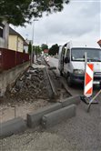 Kukučínova ulica, rekonštrukcia - dekoratívna grafika