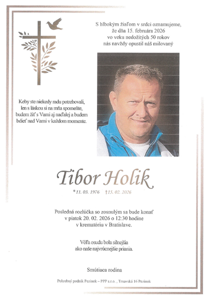 tibor holik