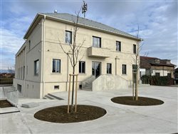 Budova kultúrneho centra po rekonštrukcii