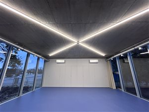Interiér Športového centra Trolasky