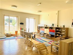 Interiér jaslí po rekonštrukcii