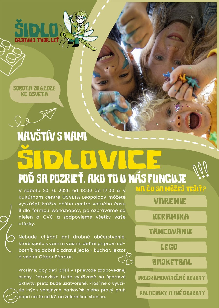 Plagát - podujatie Šidlovice