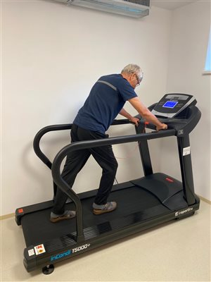 Cvičenie seniorov v dennom stacionári