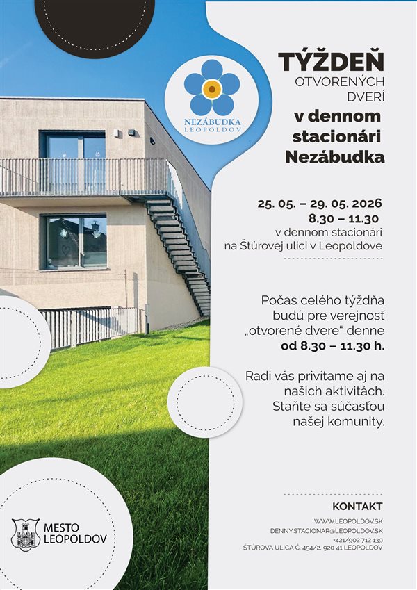 Plagát týždeň otvorených dverí
