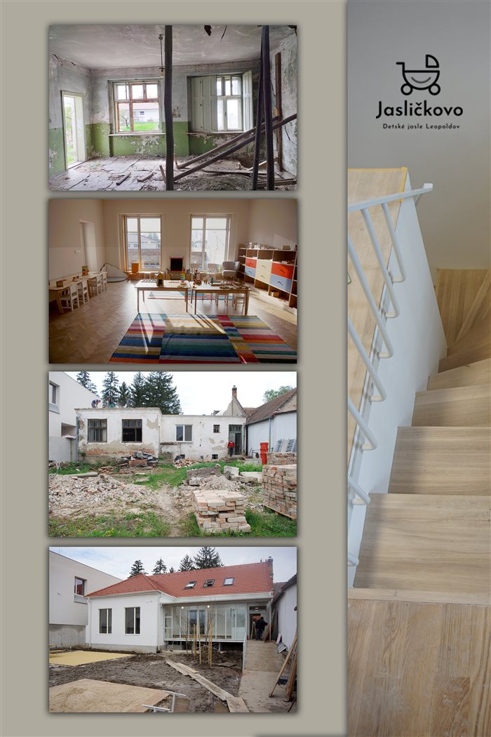 Postup prác počas rekonštrukcie jaslí