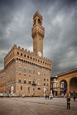 1. Palazzo Vecchio , Florencia - dekoratívna grafika