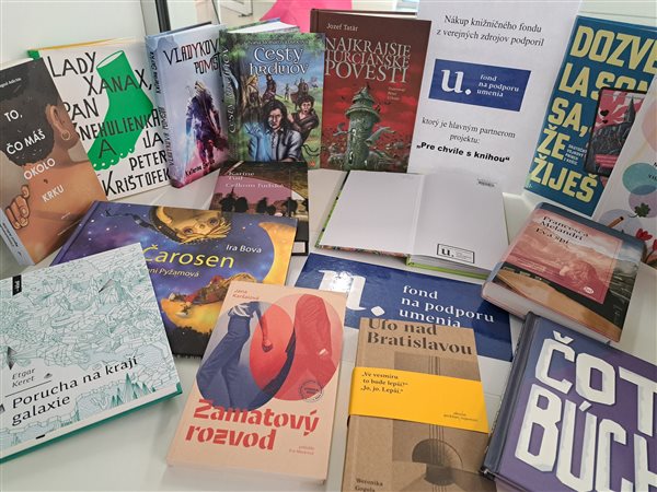 Nové knihy v knižnici