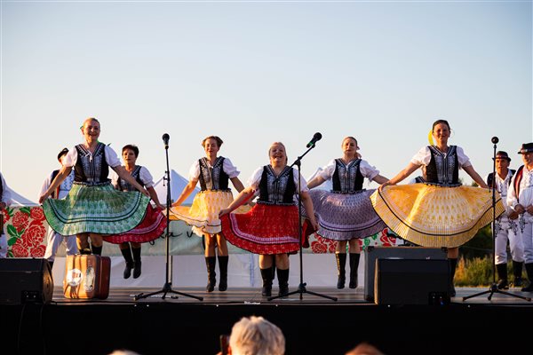 KSF Mestečko na vystúpení Muzika v Beregsegu