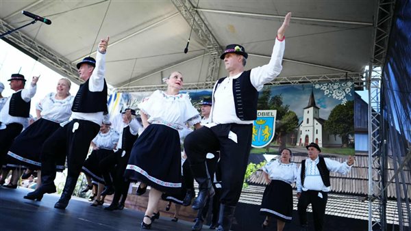 Vystúpenie KSF Mestečko na Podbielanských folklórnych slávnostiach