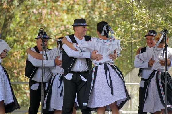 KSF Mestečko počas vystúpenia