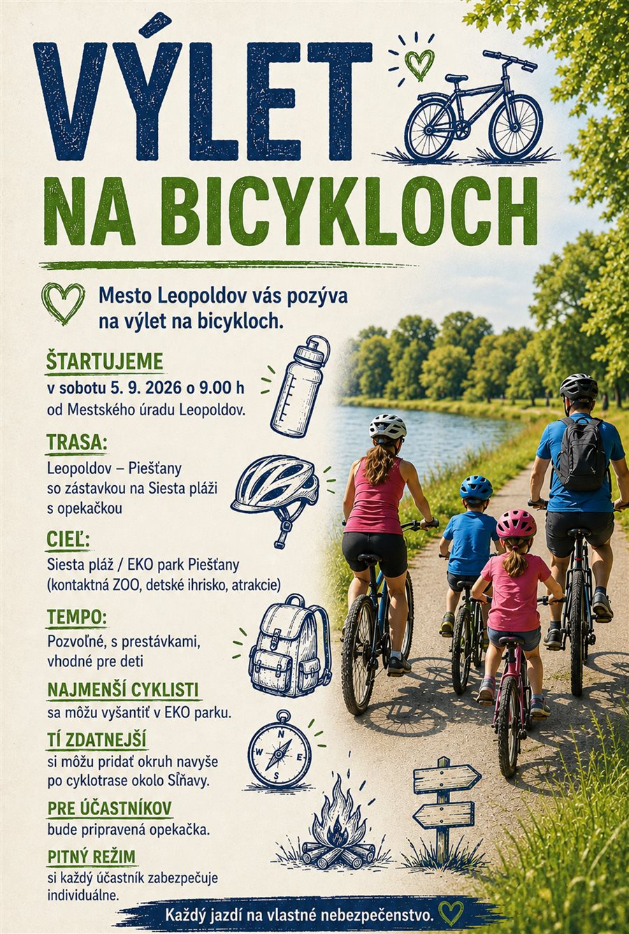 Výlet na bicykloch
