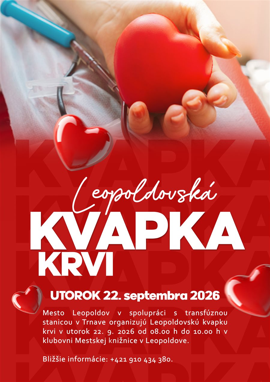Plagát kvapka krvi