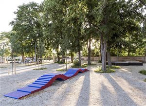 Nový park po rekonštrukcii