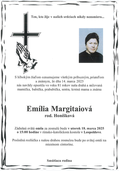 emília margitaiová