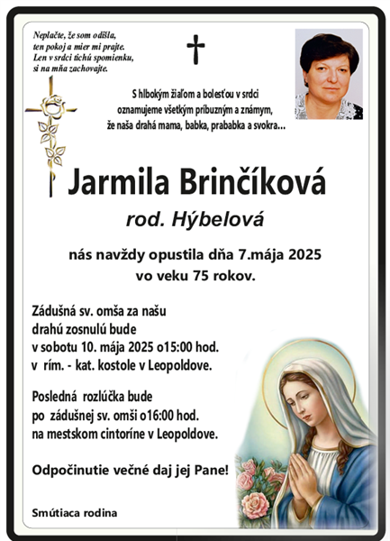 jarmila brinčíková