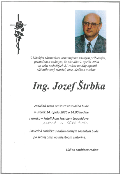 jozef štrbka