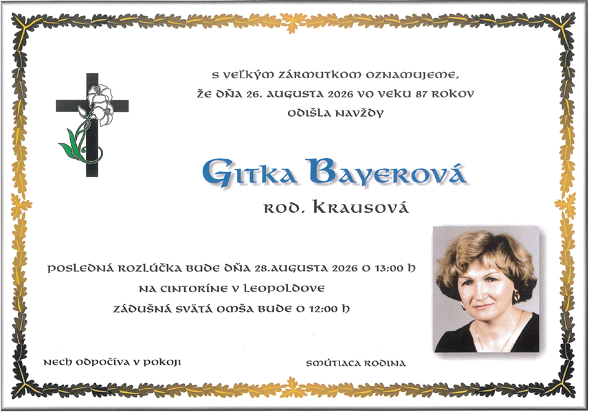 margita bayerová