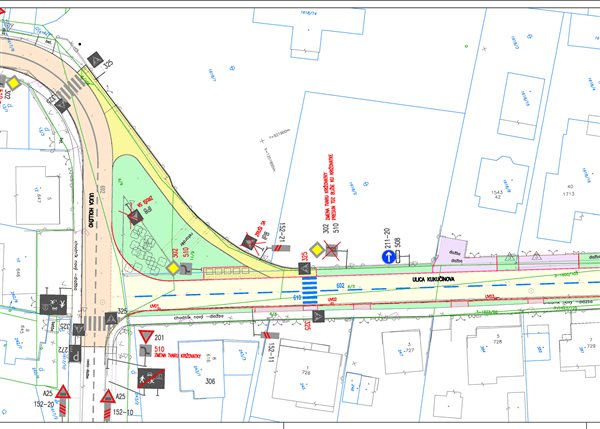 Kukučínova ulica – rekonštrukcia - dekoratívna grafika