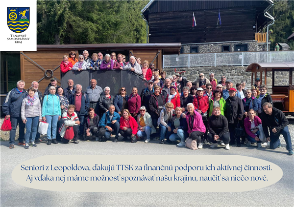 Seniori OZD Šanec - spoločná fotografia