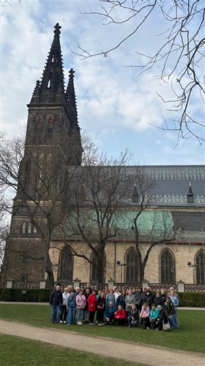 Členovia OZD Šanec v Prahe