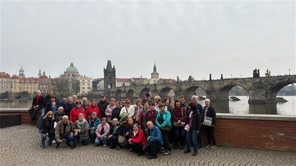 Členovia OZD Šanec v Prahe