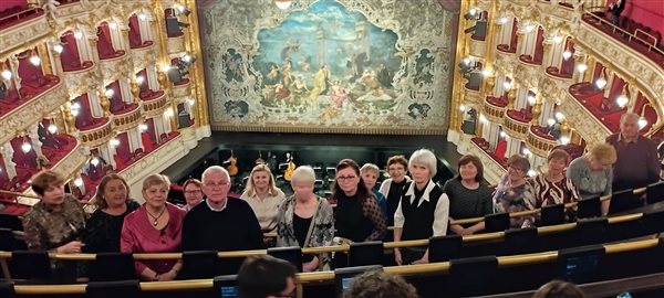 Členovia OZD Šanec v Prahe