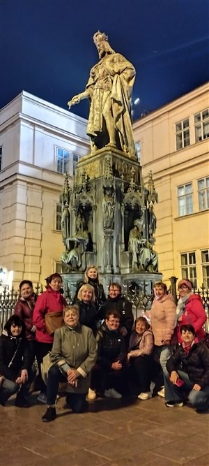 Členovia OZD Šanec v Prahe