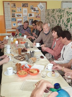 Členovia OZD ŠANEC v základnej škole