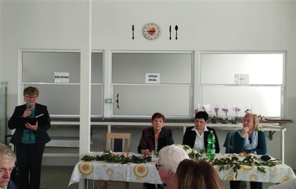 Výročné zhromaždenie OZD Šanewc v školskej jedálni