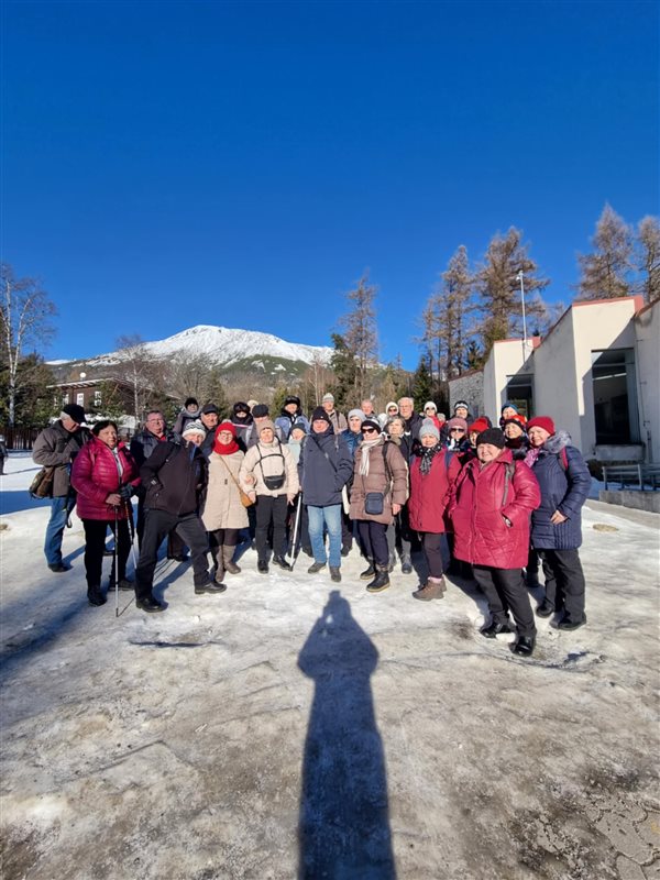 Členovia SZTP na Hrebienku