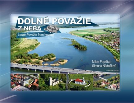 Obálka knihy Dolné Považie z neba 